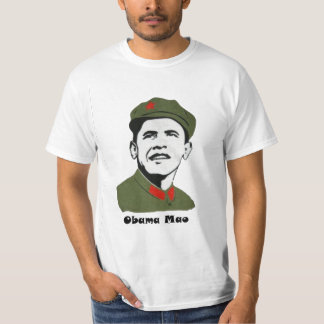 Anti-Obama Mao Politics T shirt Conservative