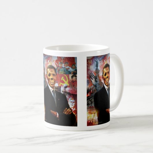 Anti-Obama-Mok Koffiemok (Voorkant rechts)