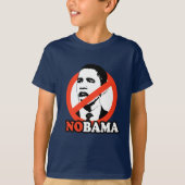ANTI-OBAMA/NOBAMA T-SHIRT (Voorkant)