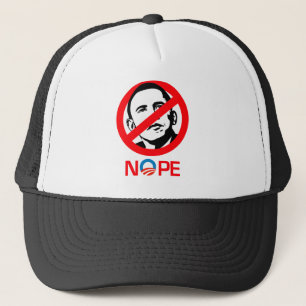 Anti-Obama - Nope Trucker Pet