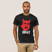 Anti-Obama - Obama is een Idioot T-shirt (Voorkant volledig)