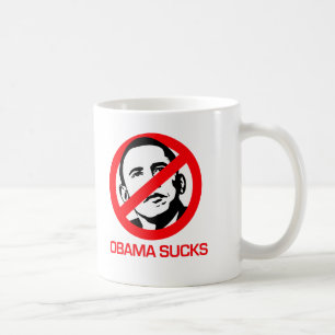 Anti-Obama - Obama Sucks Koffiemok
