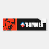 Anti-Obama - Obummer Bumpersticker (Voorkant)