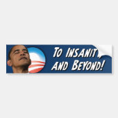 Anti-Obama - onhygiëne Bumpersticker (Voorkant)