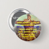 ANTI OBAMA POST ELECTION RONDE BUTTON 5,7 CM (Voorkant /achterkant)