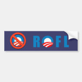 Anti-Obama - ROFL Bumpersticker (Voorkant)
