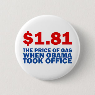 Anti Obama Ronde Button 5,7 Cm