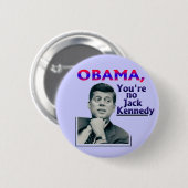 anti-Obama Ronde Button 5,7 Cm (Voorkant /achterkant)