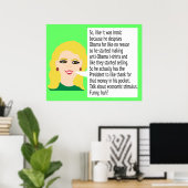 Anti-Obama rony Poster (Thuiskantoor)
