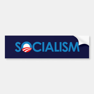 Anti-Obama - Socialisme Bumpersticker