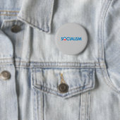Anti-Obama - Socialisme Ronde Button 5,7 Cm (In situ)