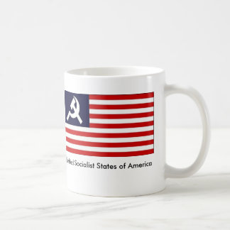 Anti-Obama Socialistische Amerikaanse Mok