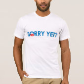 Anti-Obama - Sorry, maar T-shirt (Voorkant)