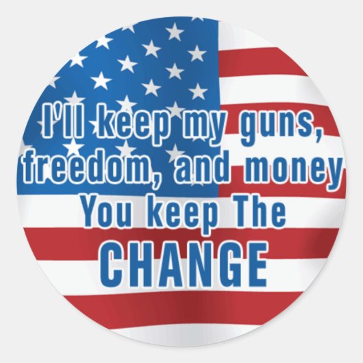 Anti-Obama Sticker (Voorkant)