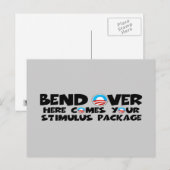 Anti-Obama-stimuleringspakket Briefkaart (Voorkant / Achterkant)