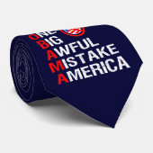 Anti-Obama-Stropdas Stropdas (Opgerold)