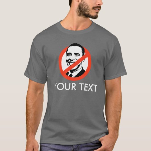 ANTI-OBAMA T-SHIRT (Voorkant)