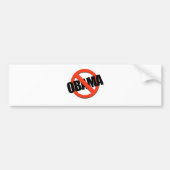 ANTI-OBAMA-T-SHIRT BUMPERSTICKER (Voorkant)