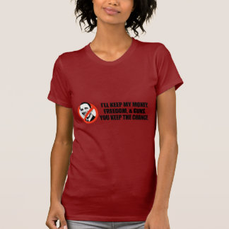 Anti-Obama T-shirt - U houdt de verandering aan