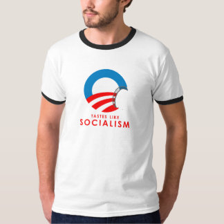 Anti-Obama - Tastes als het socialisme T-SHIRT