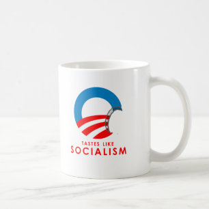 Anti-Obama - Tastes als het socialisme T-SHIRT Koffiemok