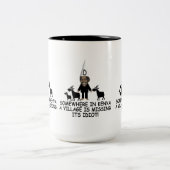 Anti Obama Tweekleurige Koffiemok (Center)