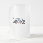 Anti-Obama - vertel Barack Im Baroke Matglas Bierpul (Voorkant links)