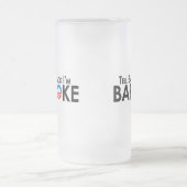 Anti-Obama - vertel Barack Im Baroke Matglas Bierpul (Center)