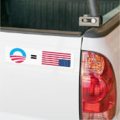 Anti-Obama-vlag Bumpersticker (Op Truck)