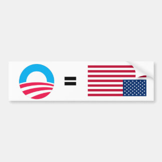 Anti-Obama-vlag Bumpersticker
