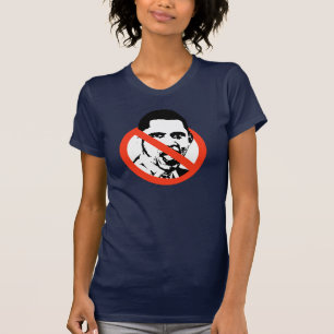 ANTI-OBAMA VROUWEN T-SHIRT