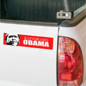 Anti-Obama - Waterboard Obama Bumpersticker (Op Truck)