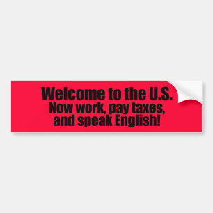 Anti-Obama - Welkom nu betalen belastingen Bumpersticker