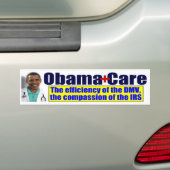 Anti-ObamaCare Bumpersticker (Op auto)