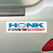 Anti-ObamaCare Bumpersticker (Op auto)