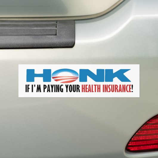 Anti-ObamaCare Bumpersticker (Op auto)