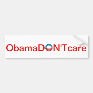 Anti-Obamacare-bumpersticker Bumpersticker