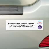 Anti-obamacare-bumsticker Bumpersticker (Op auto)