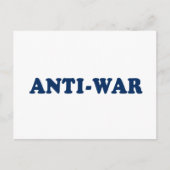Anti-oorlog Briefkaart (Voorkant)