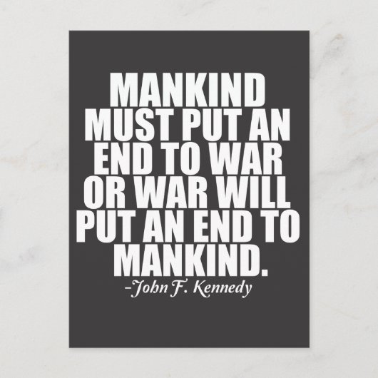 Anti-oorlog Briefkaart (Voorkant)