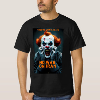 Anti Oorlog Geen Oorlog Met Iran T-shirt