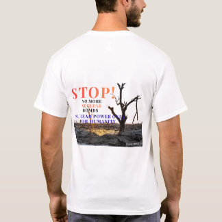 Anti-oorlog T-shirt