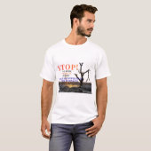Anti-oorlog T-shirt (Voorkant volledig)