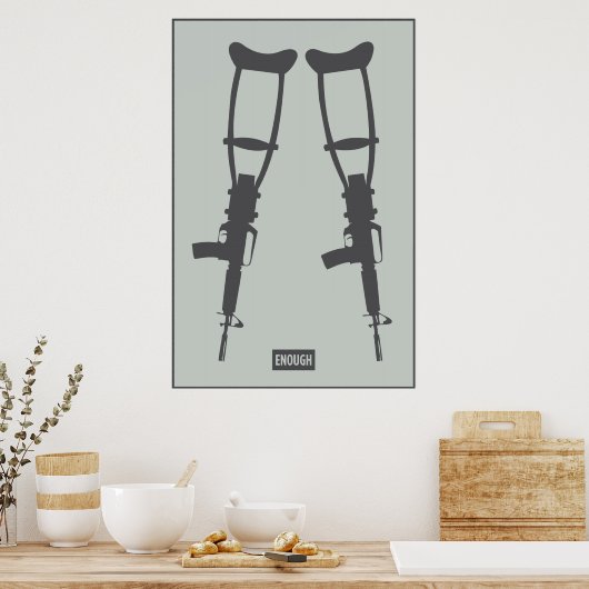 Anti-oorlogse Poster afdrukken (Keuken)