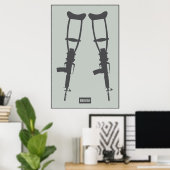 Anti-oorlogse Poster afdrukken (Thuiskantoor)