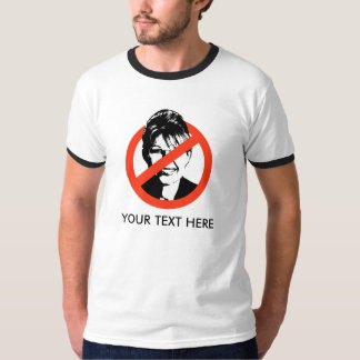 Anti-Palin T-shirt / aangepaste tekst
