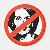 ANTI-PELOSI: ANTI-Nancy Pelosi Magneet (Voorkant)