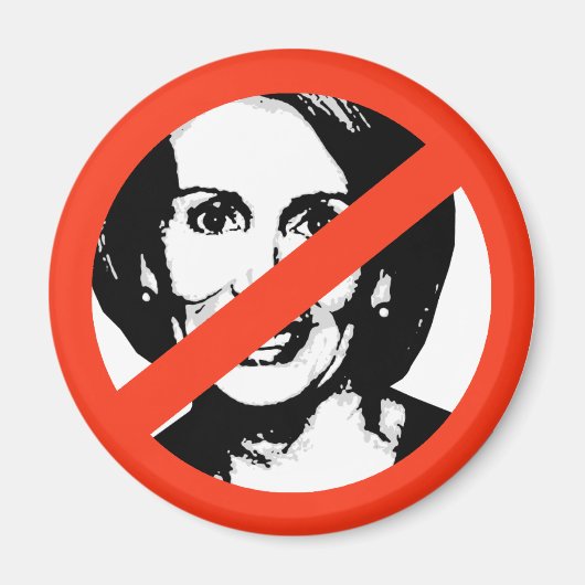 ANTI-PELOSI: ANTI-Nancy Pelosi Magneet (Voorkant)