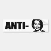 ANTI-PELOSI BUMPERSTICKER (Voorkant)