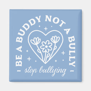 Anti pesten preventie leuke retro quotes magneet